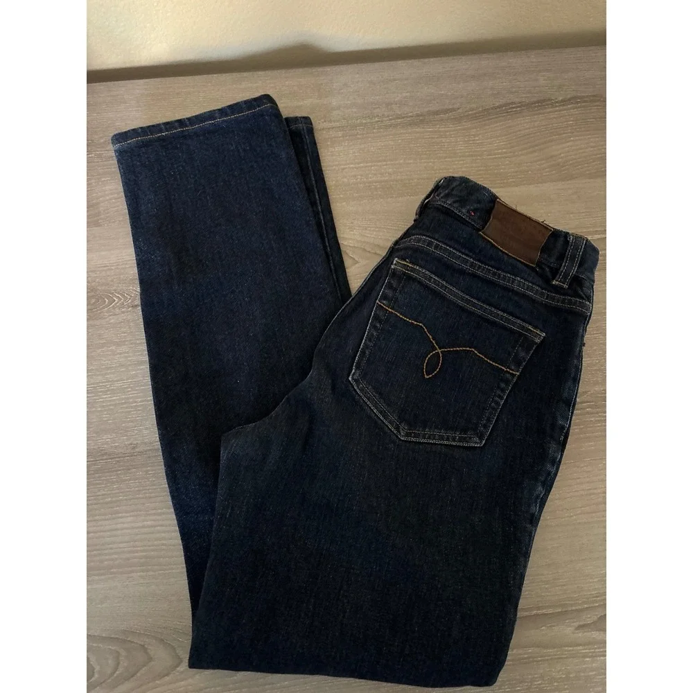 Lauren Ralph Lauren Jeans Womens 2P Straight Leg Denim Pants 2 Petite 2016 Retro